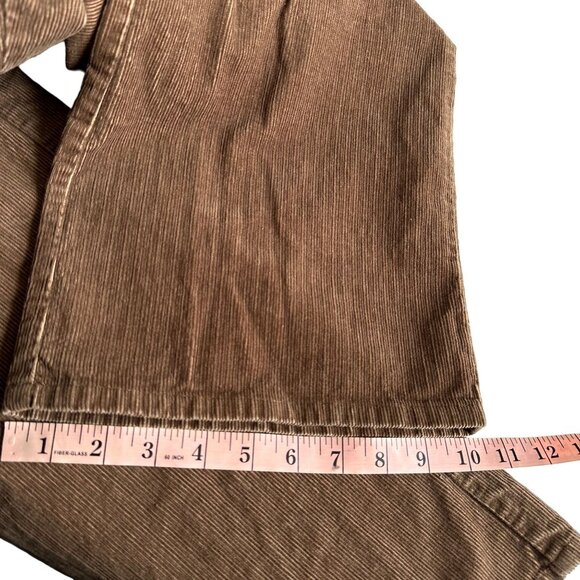 Liz Claiborne Brown Corduroy Pants Women’s 12 High Rise Bootcut Fall Winter Retr - Picture 9 of 9
